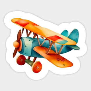 Watercolor Children Toy #1 Sticker